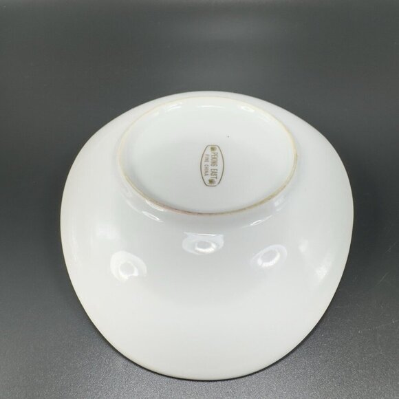 Vintage Perking East Fine Porcelain China Oval Dish Plate Pheasant Bird Pattern - Picture 12 of 13